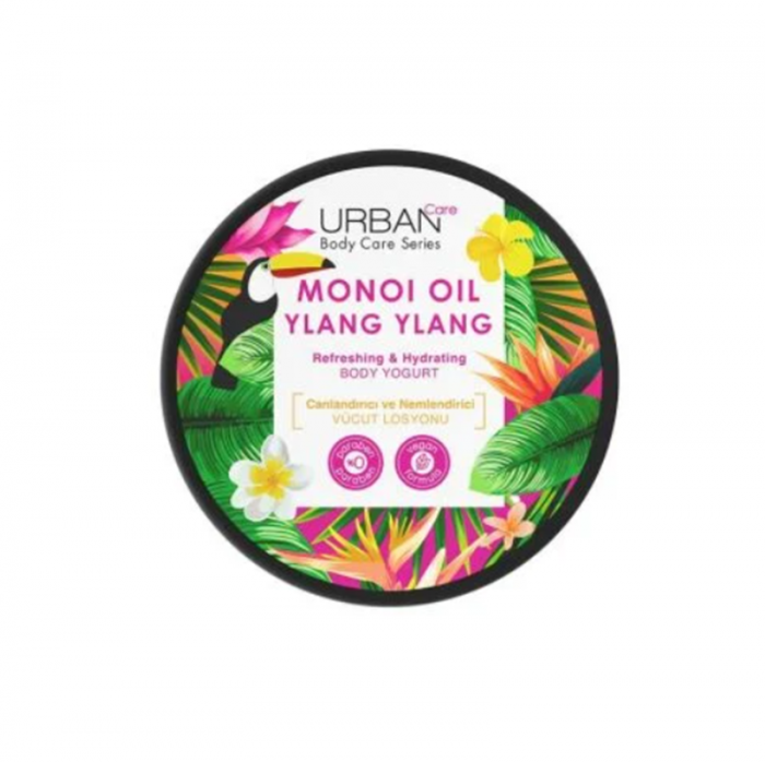 Urban Care Monoi Oil Ylang Ylang Refreshing & Hydrating Body Yogurt 200ml