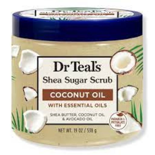 Dr Teal's Shea Sugar Coconut Oil Scrub 538g