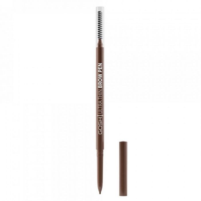 Gosh Ultra Thin Brow Pen - 002 Greybrown