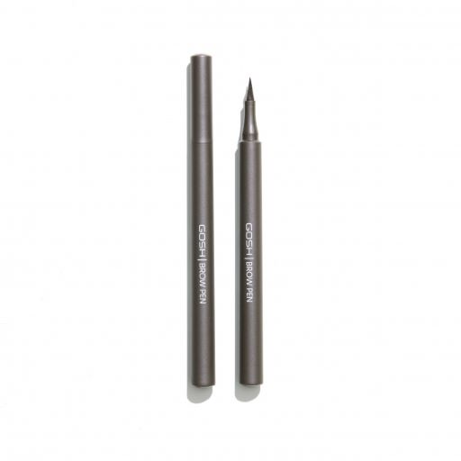 Gosh Eyebrow Hair Stroke 24H Semi-Tattoo Ink Pen - 002 Grey Brown
