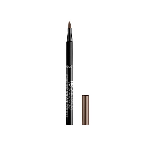 Gosh Eyebrow Hair Stroke 24H Semi-Tattoo Ink Pen - 002 Grey Brown