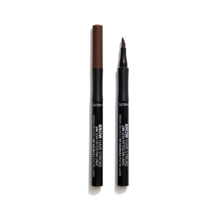 Gosh Eyebrow Hair Stroke 24H Semi-Tattoo Ink Pen - 003 Dark Brown