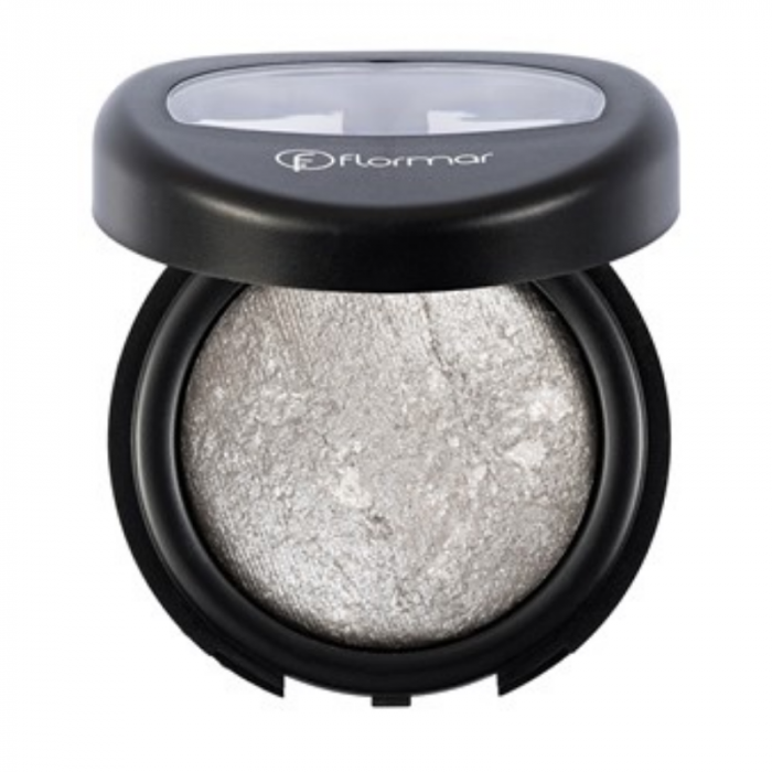 Flormar Diamonds Terracotta Eye Shadow - D10 Silver Leaf