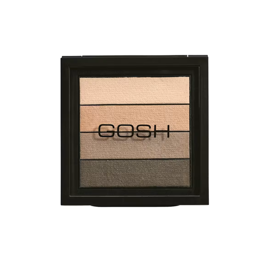 Gosh 02 Brown Smokey Eyes Palette Women