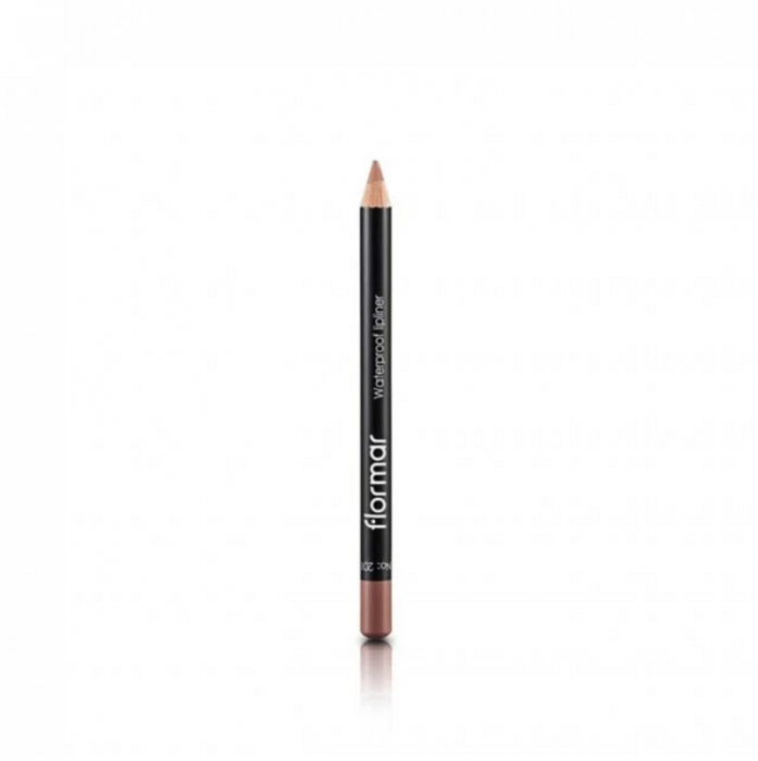 Flormar Waterproof Lipliner - 201 Naturally Nude