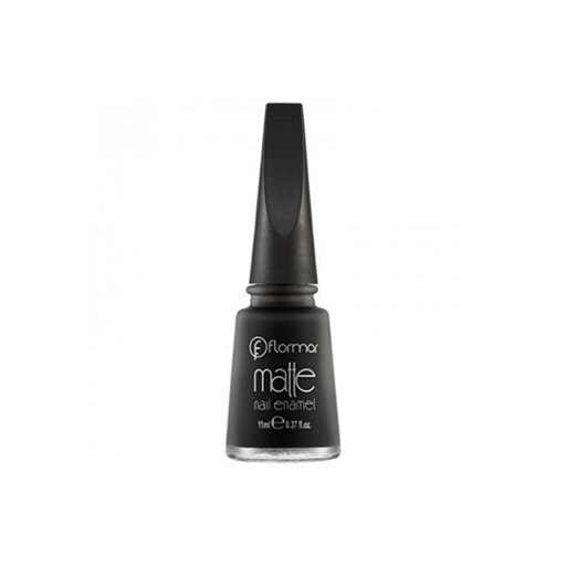 Flormar Matte Nail Enamel - M02 Satin Black