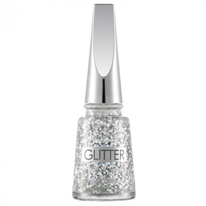 Flormar Glitter Nail Enamel - GL01 Stardust