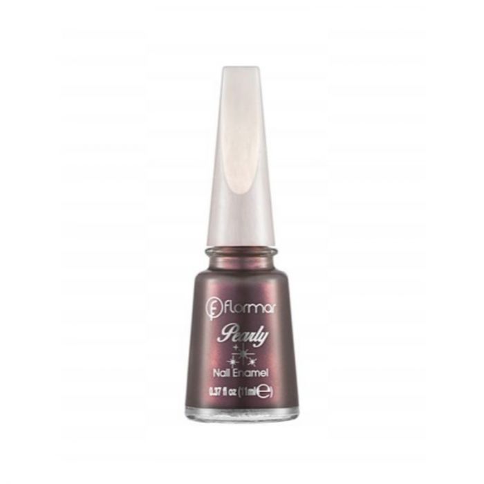 Flormar Pearly Nail Enamel - PL418 Chrome Purple