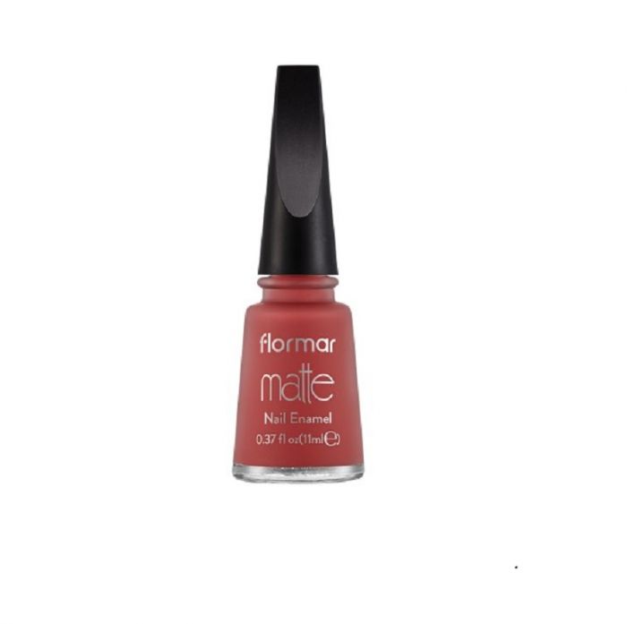 Flormar Matte Mne Nail Enamel - 60 Red Sand