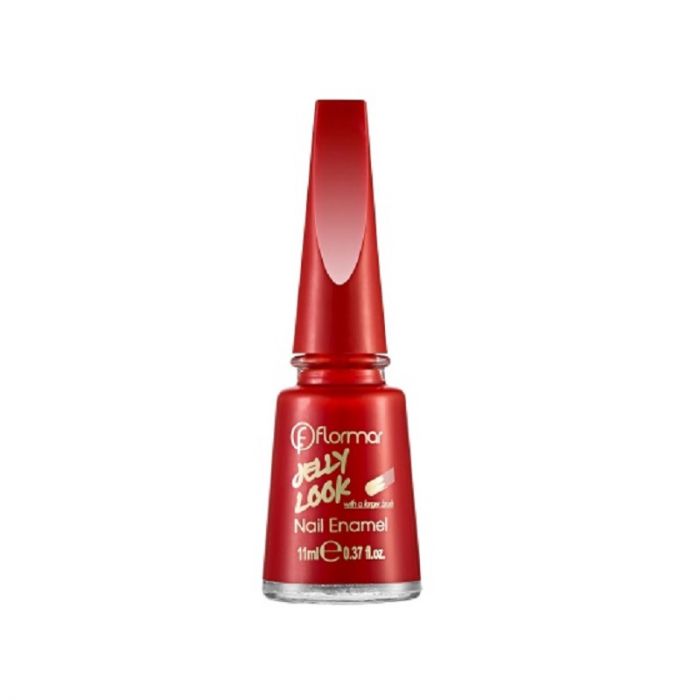 Flormar Jelly Look Nail Enamel - JL04 Scarlet