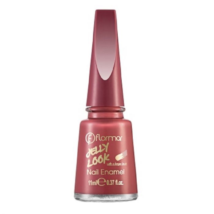 Flormar Jelly Look Nail Enamel - JL06 Amaranth