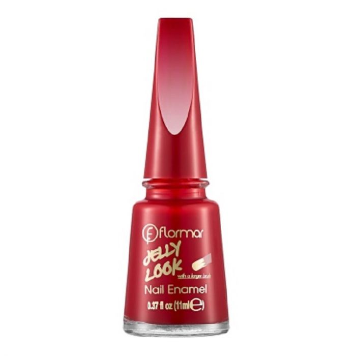 Flormar Jelly Look Nail Enamel - JL23 Stunning Red