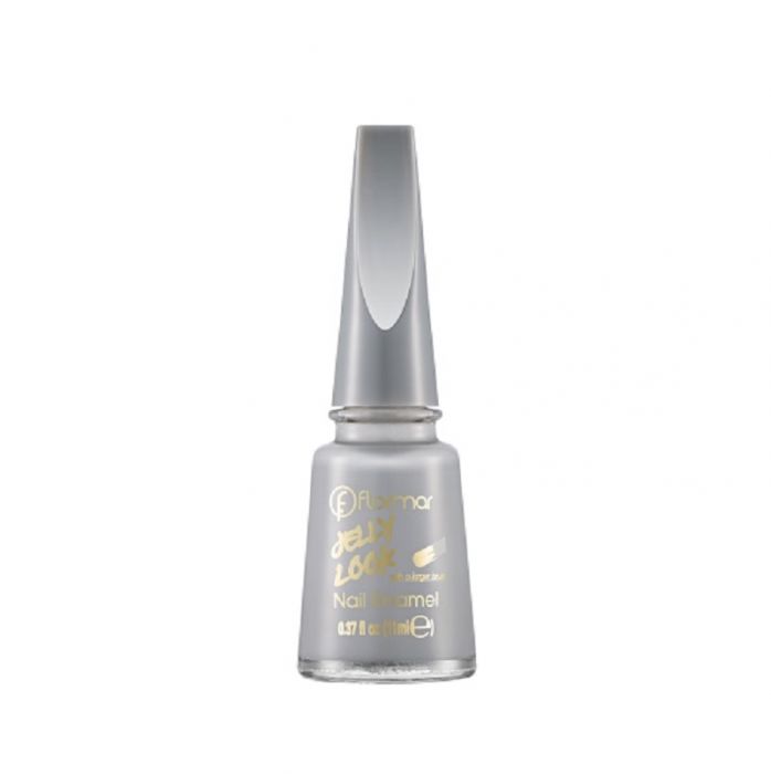 Flormar Jelly Look Nail Enamel - Jl24 Light Grey
