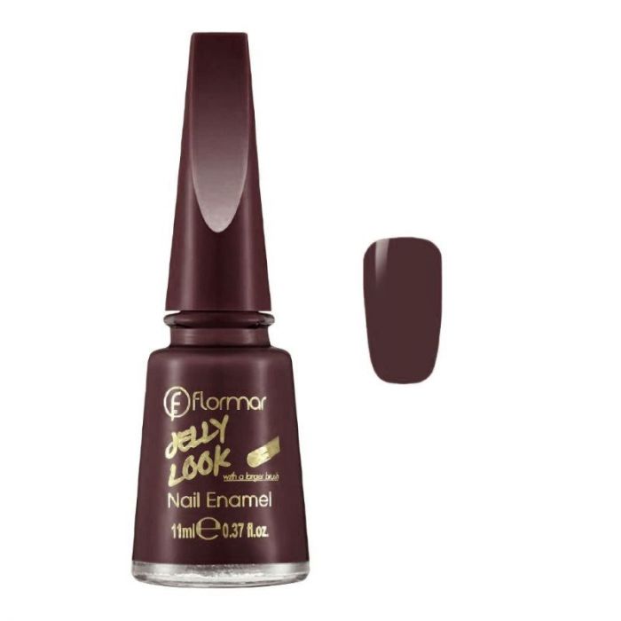 Flormar Jelly Look Nail Enamel - JL32 Maple Truffle