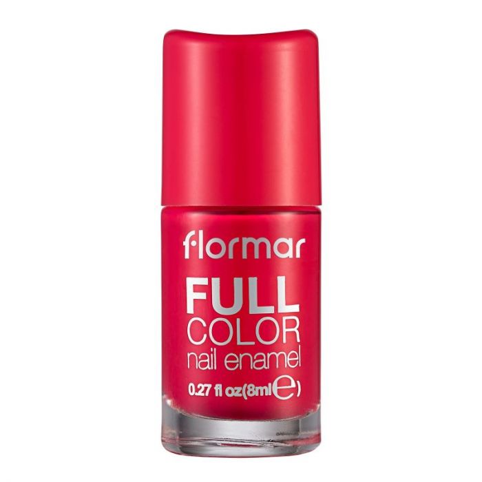 Flormar Full Color Nail Enamel - 48 Bright Azalea