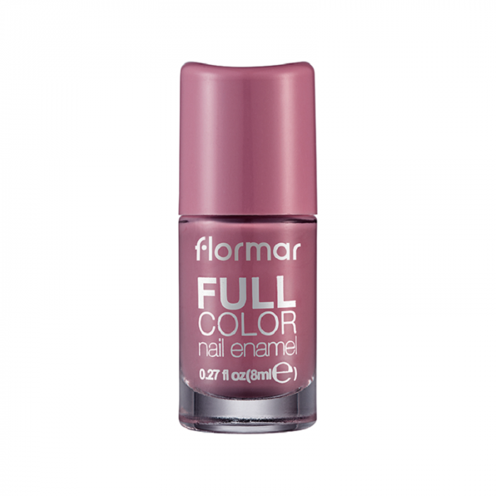 Flormar Full Color Nail Enamel - 62 Berry Brown
