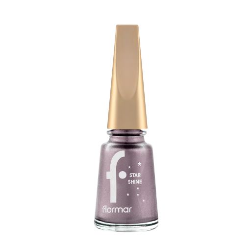 Flormar Star Shine Nail Enamel - 03 Lilac Sparkle