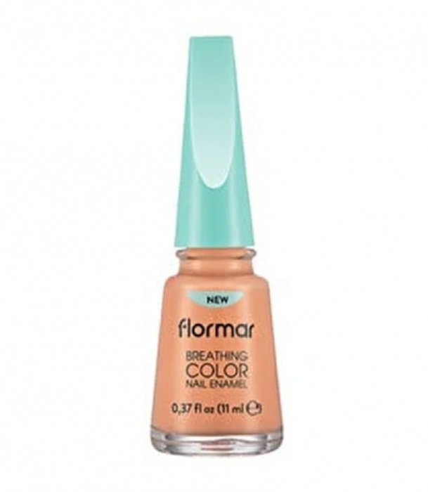 Flormar Breathing Color Nail Enamel - 005 Salmon Pink