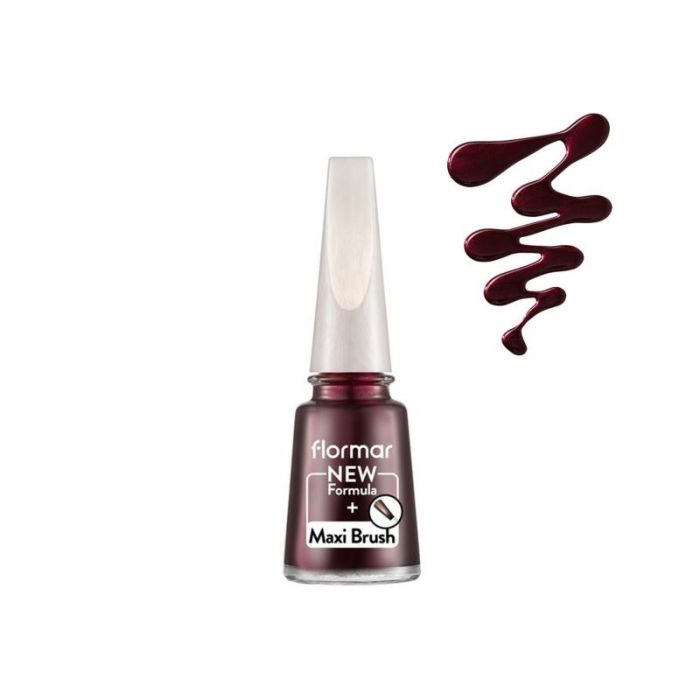 Flormar Pearly Nail Enamel - 068 Velvet Bordeaux