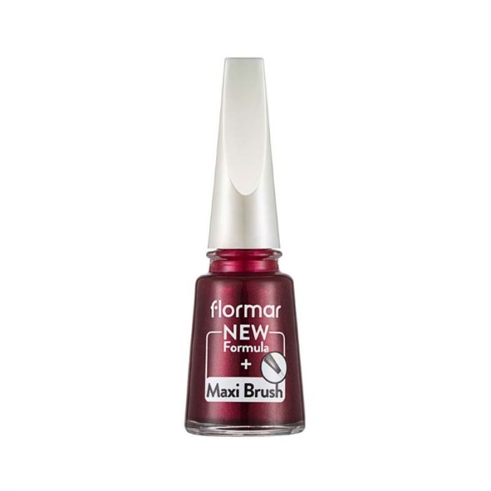 Flormar Pearly Nail Enamel - 314 Velvet Red