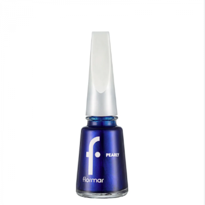 Flormar Pearly Nail Enamel - 433 Deep Blue