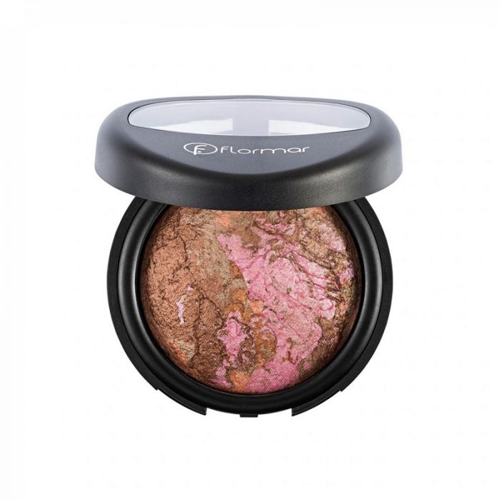 Flormar Baked Powder - 025 Marble Pink Gold