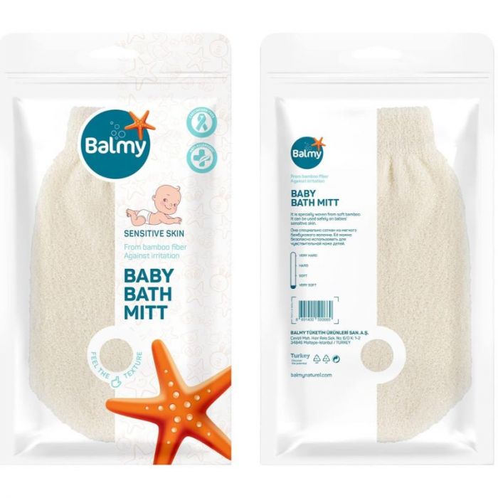 Balmy Baby Bath Mitt