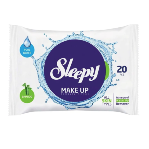 Sleepy Makeup Remover Wipes 20 Pcs