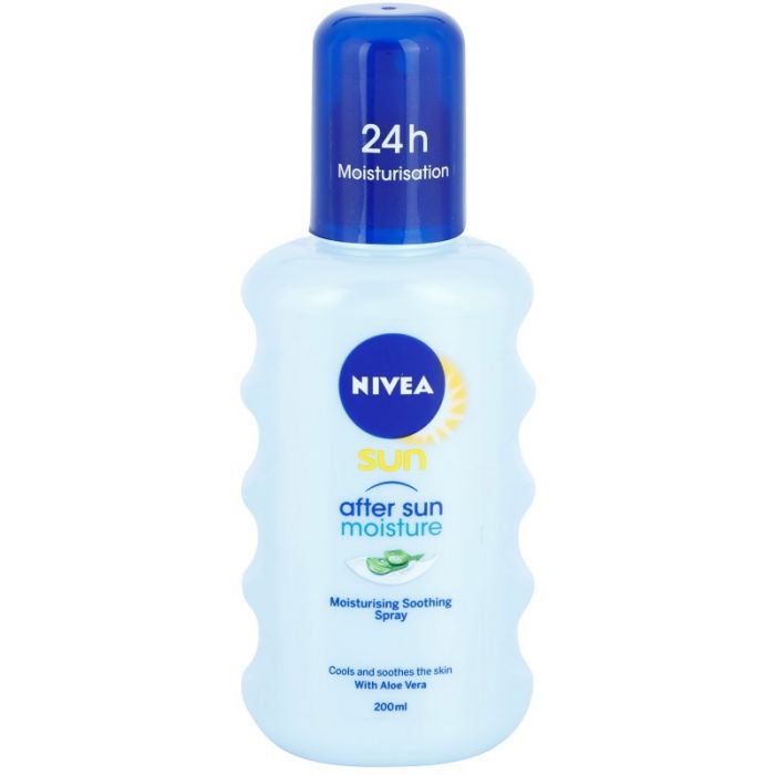 Nivea Sun Moisturising After Sun With Aloe Vera After Sun Spray Unisex 200 Ml