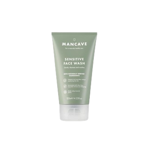 Man Cave Sensitive Natural Skin Care Face Wash Man 125 ML