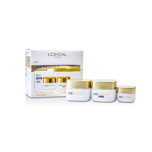 L'Oréal Paris Age Perfect Programme Day + Night + Eyes Travel Collection Set 