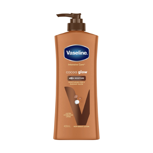 Vaseline Cocoa Glow Total Moisture Body Lotion 400ML 