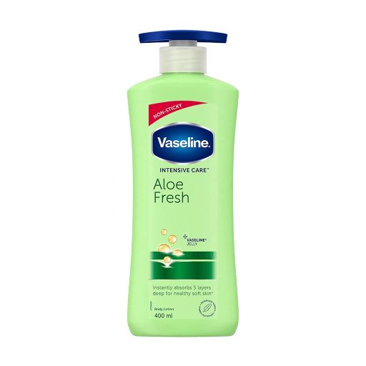 Vaseline Total Moisture Aloe Fresh Body Lotion Unisex 400ML 