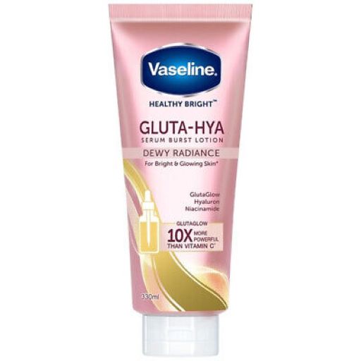 Vaseline Healthy Bright Gluta-Hya Dewy Radiance Serum Lotion 330ml 