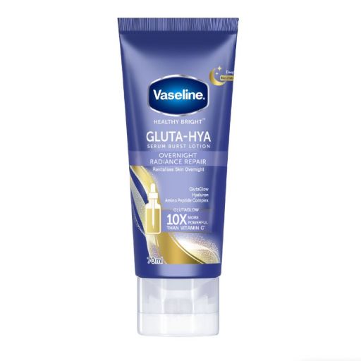 Vaseline Healthy Bright Gluta-Hya Overnight Radiance Repair Serum Lotion 330ml 