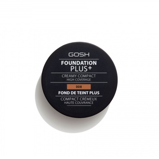 Gosh Foundation Plus+ Creamy Compact - Golden 008 9g 