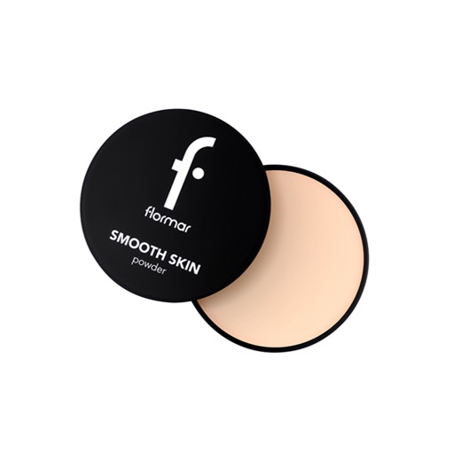 Flormar Smooth Skin Compact Powder - 001 Peach Cream 