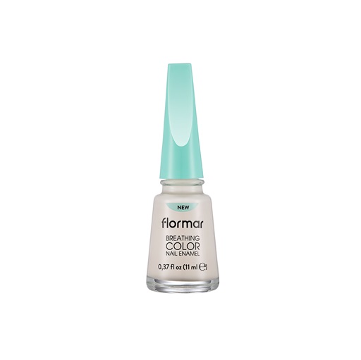 Flormar Breathing Color Nail Enamel - 002 Milk Foam 