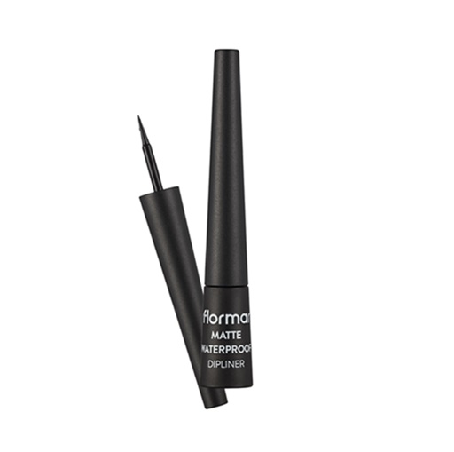 Flormar Matte Waterproof Dipliner Black 