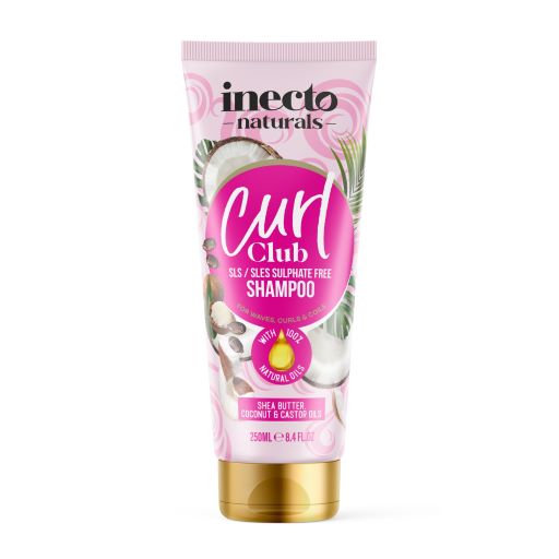 Inecto Curl Club Sles Sulphate Free Shampoo 250ml 