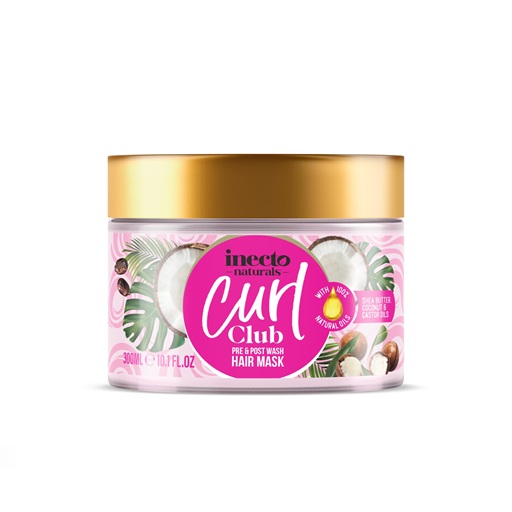 Inecto Curl Club Pre & Post Wash Hair Mask 300ml 