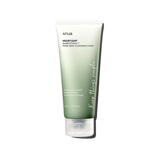 Anua Heartleaf Quercetinol Pore Deep Cleansing Foam 150ml 