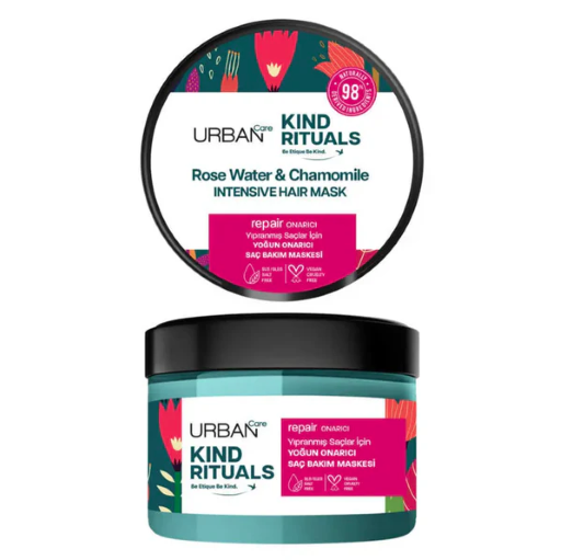 Urban Care Kind Rituals Rose Water Chamomile Hair Mask 230ml
