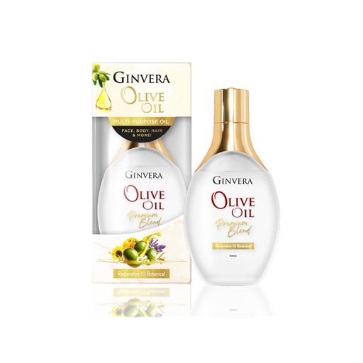 Ginvera Olive Oil Premium Blend Multi-Purpose Body Oil 100ml