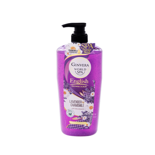 Ginvera World Spa English Lavender & Chamomile Shower Scrub 250ml