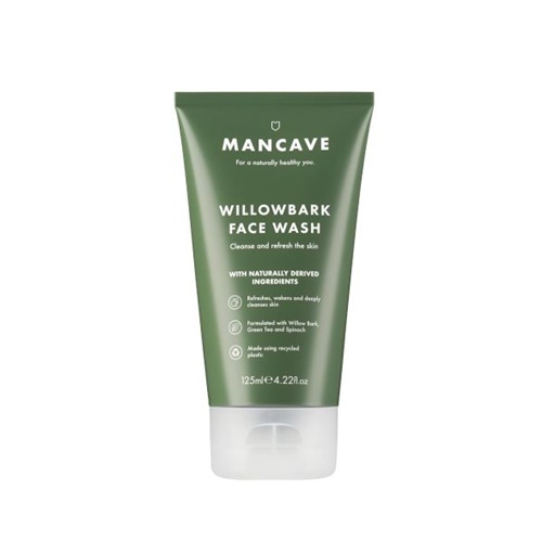 Man Cave Willowbark Face Wash 125ml