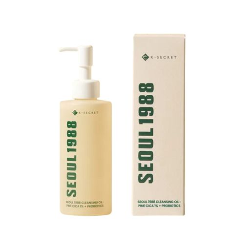 K-Secret Seoul 1988 Pine Cica 1% + Probiotics Cleansing Oil 200ml