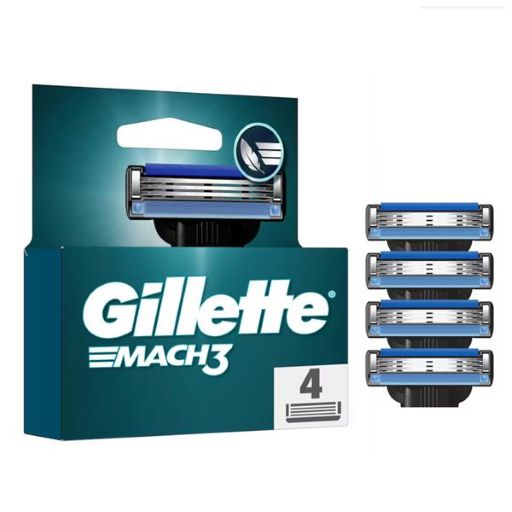Gillette Mach3 Cartridge 4,s