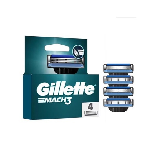 Gillette Mach3 Cartridge 4,s