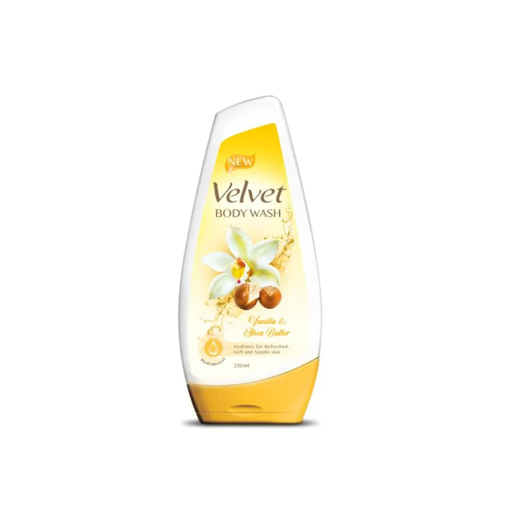 Velvet Vanilla & Shea Body Wash 250ml
